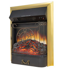 Електрокамін з обігрівом Royal Flame Majestic FX M Brass зі звуком