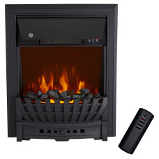 Електрокамін з обігрівом Royal Flame Aspen Black