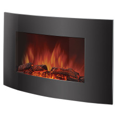 Електрокамін з обігрівом Electrolux EFP/W-1200URLS Black