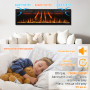 Електрокамін з обігрівом Royal Flame Crystal 60 зі звуком