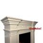 Камінокомплект IDaMebel Amalfi білий Cassette 400