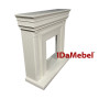 Камінокомплект IDaMebel Beethoven білий Majestic Black