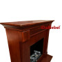 Камінокомплект IDaMebel Washington червоне дерево Cassette 600