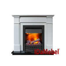 Камінокомплект IDaMebel Julia Білий Danville Black Камінокомплект IDaMebel Julia Білий Danville Black