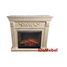 Камінокомплект IDaMebel Marseille Мармур-Пісок Symphony DF3020 Камінокомплект IDaMebel Marseille Мармур-Пісок Symphony DF3020