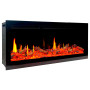 Електрокамін з обігрівом Royal 5D V-Art 50 L (1270x450x165) з 5D ефектом полумʼя, звуком, дровами та ефектом тління, кольорами та варіантами реалістичного полумʼя (5DVART50L)