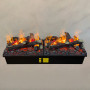 Електрокамін паровий Dimplex Opti-Myst Cassette 1000 Multicolor R SS New зі справжнім 3D ефектом полумʼя, звуком та кольоровим полумʼям (з ємностями для води, новий дизайн дров), розмір 1017x390x354