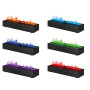 Електрокамін паровий Dimplex Opti-Myst Cassette 1000 Multicolor P SS New зі справжнім 3D ефектом полумʼя, звуком та кольоровим полумʼям (підключення до води, новий дизайн дров), розмір 1017x390x354