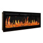 Електрокамін з обігрівом Royal 5D V-Art 60 L (1500x450x165) з 5D ефектом полумʼя, звуком, дровами та ефектом тління, кольорами та варіантами реалістичного полумʼя (5DVART60L)
