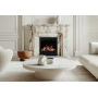 Електрокамін паровий Dimplex Albany Multi зі справжнім 3D ефектом полумʼя, обігрівом та дровами, розмір 640x704x295 (ABN15-RGB)